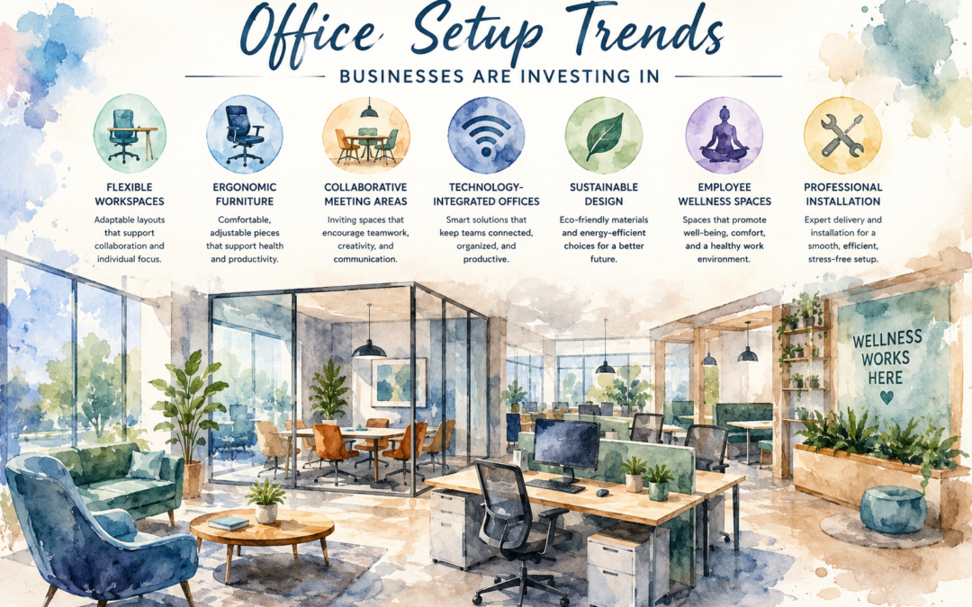 Office Setup Trends Businesses Are Investing In